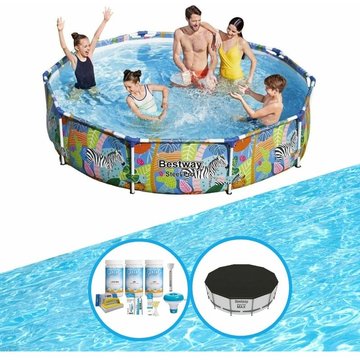 Bestway Piscine Steel Pro - Forfait Piscine - 305x66 cm - OFFRE