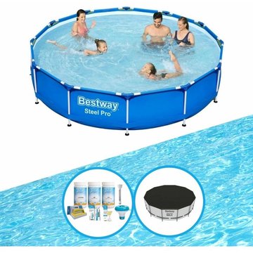 Bestway Piscine Steel Pro - Forfait Piscine - 366x76 cm - Prix compétitif, livraison rapide !