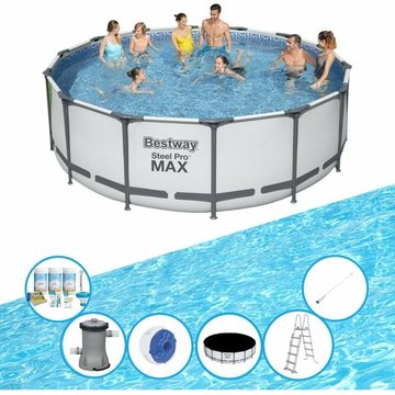 Bestway Piscine Steel Pro MAX - Ensemble de piscine - 427x122 cm