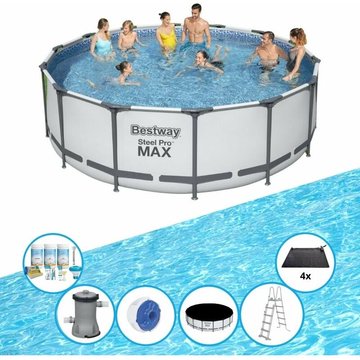 Bestway Piscine Steel Pro MAX - Plus d'accessoires - 427x122 cm - Offrir