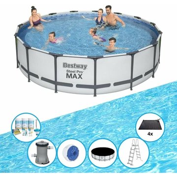 Bestway Piscine Steel Pro MAX avec Plus d'accessoires - 457x107 cm