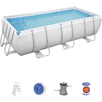 Filtre Piscine Rectangulaire Acier 2D 404x201 h 100 Bestway BW56441