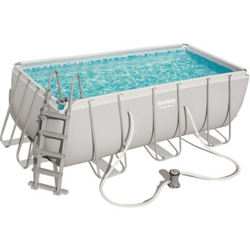 Piscine tubulaire Bestway 4,12 m x 2,01 m x 1,22 m avec filtre à cartouche