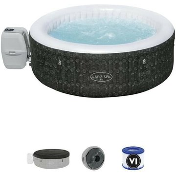 Spa gonflable Bestway - Lay-Z-Spa Rio - 196 x 71 cm - 4 à 6 places - Rond