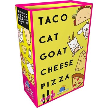 FVO - Bleu Orange | Pizza au fromage de chèvre Taco Cat | Jeu de cartes | 8 ans et plus | 2-8 joueurs | Temps de jeu de 10 à 30 minutes
