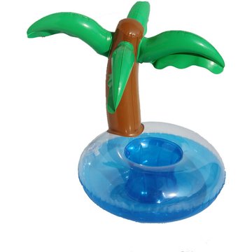 1 pièce porte-boissons gonflable Blue Dream, flotteur de boissons pour piscine, flotteurs gonflables et caboteurs flottants, idéal pour les Pool Party et moments aquatiques amusants