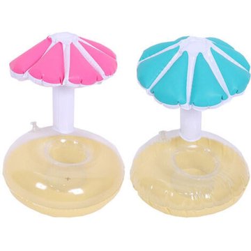 Blue Dream - 2pcs porte-boissons gonflables, flotteurs de boissons bateau piscine, caboteurs flottants pour piscine, Pool Party et Water Fun pratique