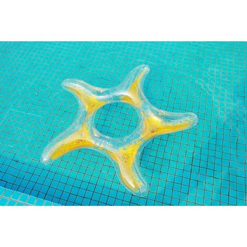 Anneau de Natation Blue Dream Bague de Natation Flottante Bouée Gonflable Rose Swim Ring Bouée de Piscine pour Adultes Bouée d'été Eau Jouet Fête de Piscine