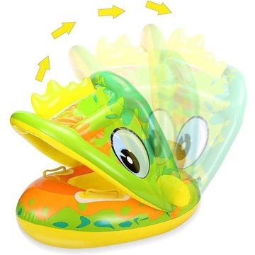 Blue Dream Bébé Siège de Piscine, Anneau de Natation Bébé, Anneau de Natation Gonflable, Flotteur de Piscine pour Bébé Enfants 1-4 ans, Bouée