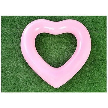 Bouée de piscine Rose en forme de cœur pour adultes et enfants - Blue Dream
