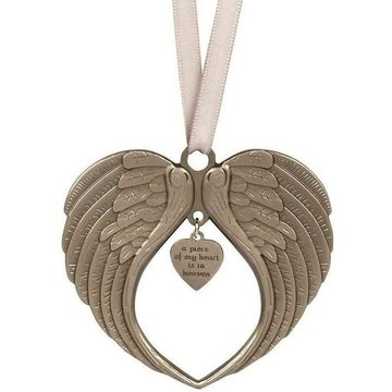 Ailes d'ange pendentif arbre de Noël ornement ange ailes d'ange alliage ailes noël arc arbre de noël rétro ange ailes ornement