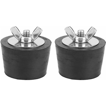 Bouchons antigel KINARITO pour piscine, 2 pièces, bouchons de gel expansibles en caoutchouc 38mm/1.5 pour l'entretien des raccords de spa de piscine d'hiver