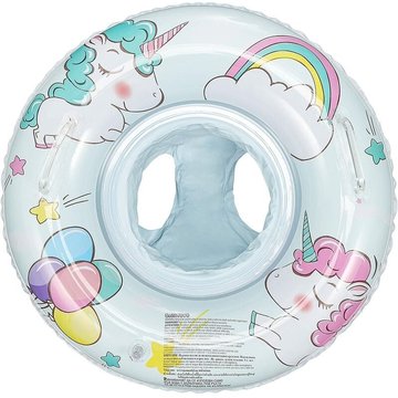 Bouée Bébé, Bébé Siège De Piscine Anneau de Natation Bouée Gonflable Flotteur de Natation Gonflable pour bébé Convient pour 1 - 5 Ans (Ballon bleu)