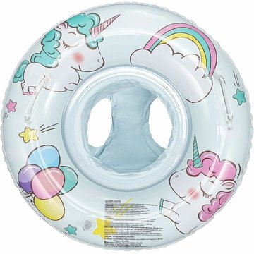 Bouée Bébé WAHAISON, Siège de Piscine Anneau de Natation Gonflable pour bébé Convient pour 1 - 5 Ans (Ballon bleu)