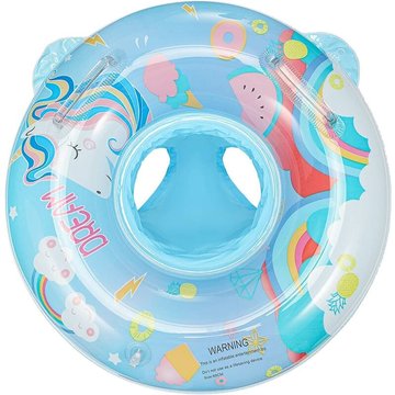 Bouée Bébé, Bébé Siège De Piscine Anneau de Natation Bouée Gonflable Flotteur de Natation Gonflable pour bébé Convient pour 12 Mois - 6 Ans,bleu