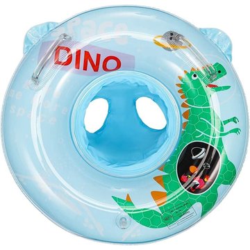 Bouée Bébé, Bébé Siège De Piscine Anneau de Natation Bouée Gonflable Flotteur de Natation Gonflable pour bébé Convient pour 3 - 5 Ans (Dinosaure Bleu)