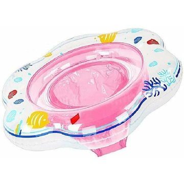 Yoouyida - Bouée Bébé Piscine, Anneau de natation gonflable pour avec Siège de Sécurité, Bébé Siège de Piscine pour bébé de 6 à 36 Mois (Rose)