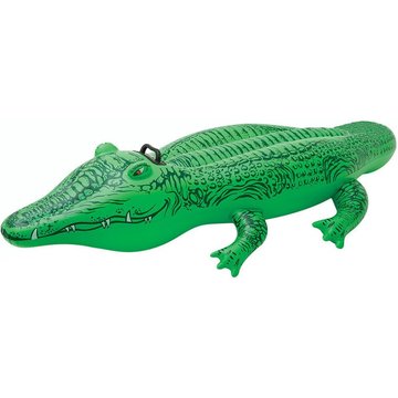 Bouée Crocodile à Chevaucher LEISEI pour Piscine
