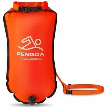 Bouée de natation, 20 L, sécurité lors de la natation, bouée de natation en eau libre et triathlon, bulle de natation pour kayakistes, triathlètes en