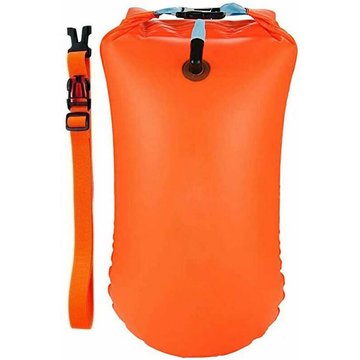 Bouée de natation adulte TUMALAGIA très visible pour l'eau libre, bouée de sauvetage gonflable pour la natation, le triathlon, les plongeurs en apnée et piscine