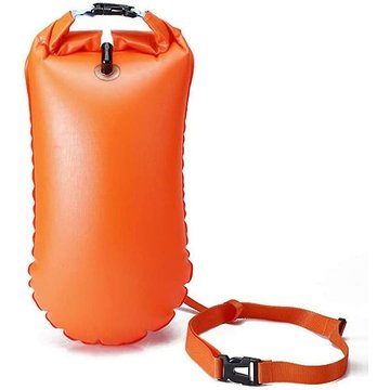 Bouée de natation - Flotteur de remorquage de bouée de natation et sac sec pour les nageurs et les triathlètes en eau libre - Flotteur léger et
