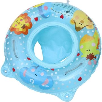 Bouée de natation pour bébé avec flotteur gonflable - Jouet gonflable réglable - Bleu Éléphant