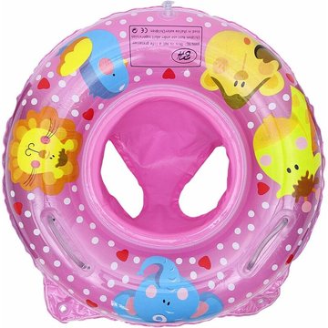 Bouée de natation pour bébé avec flotteur gonflable WAHAISON - Jouet gonflable réglable - Rose Éléphant Piscine