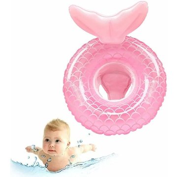 Bouée de Natation pour bébé, GU.B/bon Flotteur bébé, Bébé Siège de Piscine Sirène, Anneau de Natation Enfant, Baby Float, Aide à la Nage Gonflable