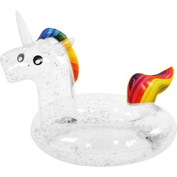 Frlife - Bouée Licorne Gonflable,BR-Vie Jouets Gonflable Flotteur de Plage Ocean, Matelas Gonflable de Piscine pour Enfant Adultes