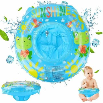 Bouée Piscine, Bouée Bébé, Bouée Enfant, Bouée Gonflable, Convient aux bébés grenouille bleue
