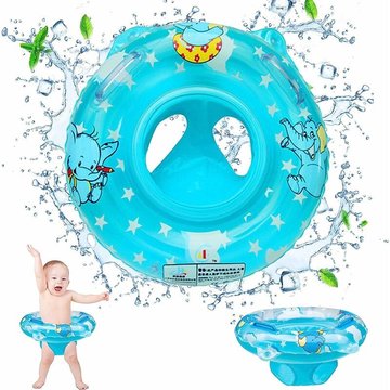 Bouée Piscine WAHAISON, Bouée Bébé, Bouée Gonflable, Convient aux bébés de plus de 6 mois, Siège de Piscine Bébé, Bague de Natation Flottante, Jouets