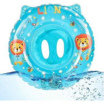 Pesce - Bouée Piscine, Siège De Piscine, Bleu Cartoon Lion Anneaux de Natation Flotteur Piscine Bouée Gonflable Natation Bébé Jouets de Piscine