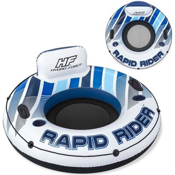 Bestway - 43116 Coolerz Rapid Rider Tube Bouilloire Flottante Piscine Multicolore 135 cm