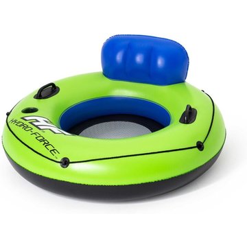 Bestway - Bouée gonflable avec appui-tête Lounge Luxe ø 119cm pour piscine