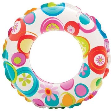 Intex Piscine 59230 Bouée Gonflable Donut de Sauvetage Fantasy Sea 51cm pour Enfant