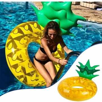 Bouée Piscine Ananas LEISEI, Flotteur Gonflable Piscine, Grand Gonflable Jouets Flotteur de Plage Océan, Fauteuil Piscine de Natation pour Adultes Enfants.