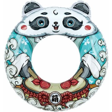 Bouée WAHAISON Piscine, Bouée Panda, Bouée Enfant, Anneau de Natation Flotteurs de Piscine, Anneau de Bain Gonflable pour Enfants, Bouée d'été (60 cm de diamètre)