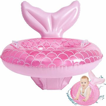 Bouee pour Bebe, Anneau de Natation pour Bébé Bouée Gonflable Piscine Flotteurs bébé avec Siège et Poignée de Sécurité pour Bébés de 6 à 36 Mois