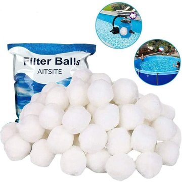 Fvbjd - Boules de Filtre 1300g Filtre Balls de Piscine Convient à Divers Systèmes de Filtration Boules de Filtre de Piscine