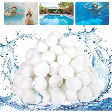 Tanabata - Boules De Filtre De Piscine 700g Balles Filtrantes Alternative pour 25 kg de Sable, filtrant Balles Média Filtre à Fibres pour Piscine