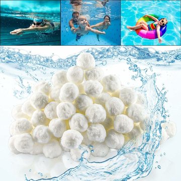 Abcrital - Boules De Filtre De Piscine, Balles Filtrantes, Balles Filtrantes Réutilisables, Balles Filtrantes Piscine, Matériel De Nettoyage Piscine