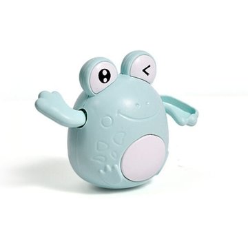 Groupm - Jeu pour enfants eau mécanique petite grenouille bain de bébé drôle bain de bébé apaiser les jouets de piscine jouer à l'eau (ensemble de
