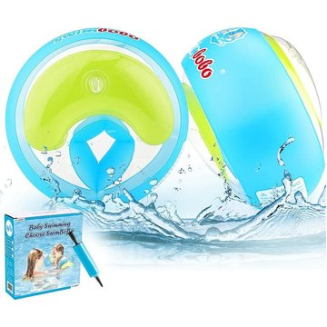 Brassard Enfant, Brassard Bebe Brassard Piscine Enfant , Système de Sécurité Indépendant a Trois Chambres pour Enfants et Nourrissons Avec un Tour de