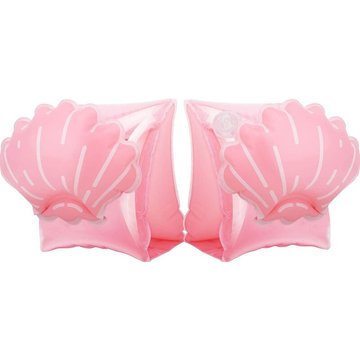 Brassard Gonflable, Bandes de Bras Flotteurs Piscine Natation pour Enfant 3-6 Ans, Brassards de Natation Dessinée Aide à la Nage Bébé - Coquille