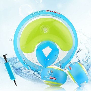 Brassards NVEES 2 ans pour enfant et bébés de 1 à 4 ans, brassards de piscine indépendants trois pièces adaptés à un poids de 6-20kg et un tour de