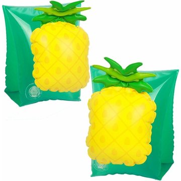 Brassards de Natation Brassard Piscine Enfant Float, Convient aux Enfants de 2 à 6 Ans,Ananas