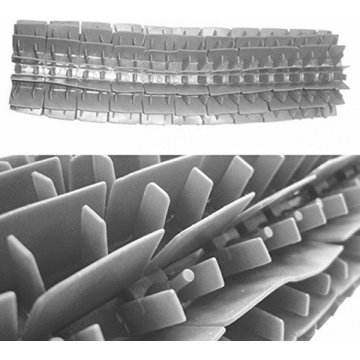 Brosse active en PVC gris pour les robots Dolphin