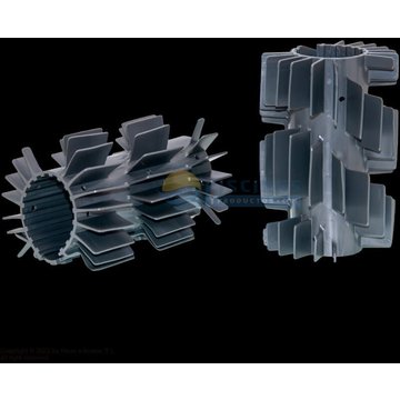 Brosses pour robot de piscine Zodiac® CN gris clair - Pack de 2 unités