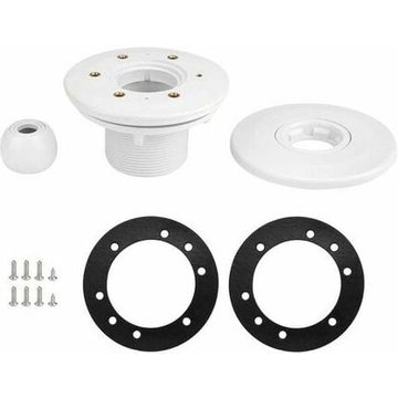 Buse D'Aspiration Piscine Buse Sortie Piscine Buse D'Aspiration Spa Buse De Jet pour Spa, 2Dans 360 degrés Rotatif Piscine Spa Massage Buse Retour