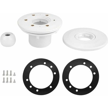 Buse d'aspiration piscine YEURIé, buse de sortie piscine, buse d'aspiration spa, buse de jet pour spa, 2 en 360 degrés rotatif piscine spa massage buse retour